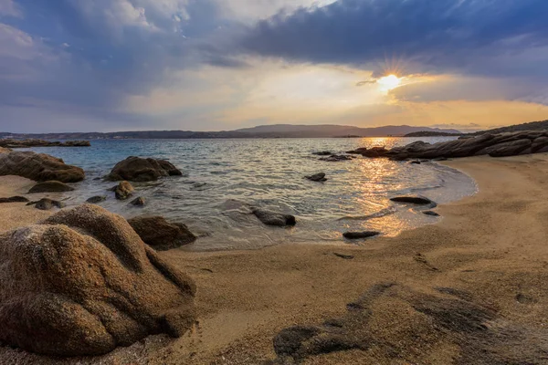 gündoğumu Ammouliani Island, Yunanistan
