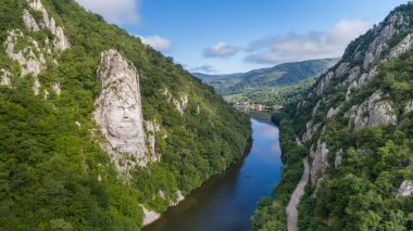 Danube Gorges (Cazanele Dunarii) , Romania