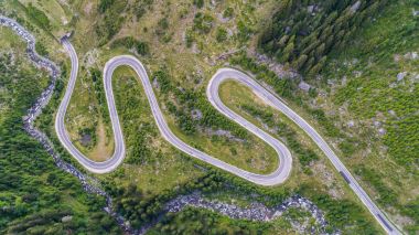 Transfagarasan Otoban Romanya