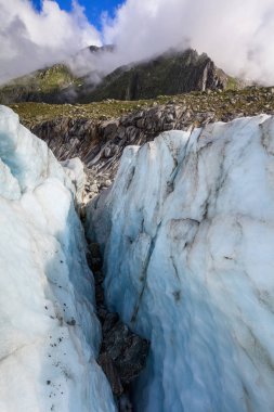Argentiere buzul Alpleri'nde Chamonix, Fransa