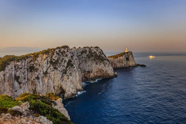 Cape Doukato, ilha de Lefkada, Grécia — Fotografia de Stock