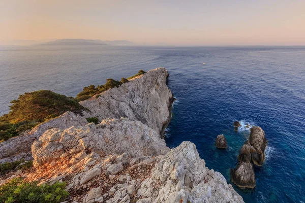 Cabo Doukato, isla Lefkada, Grecia — Foto de Stock