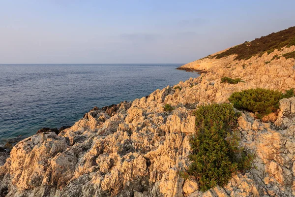 Capo Doukato, isola di Lefkada, Grecia — Foto Stock