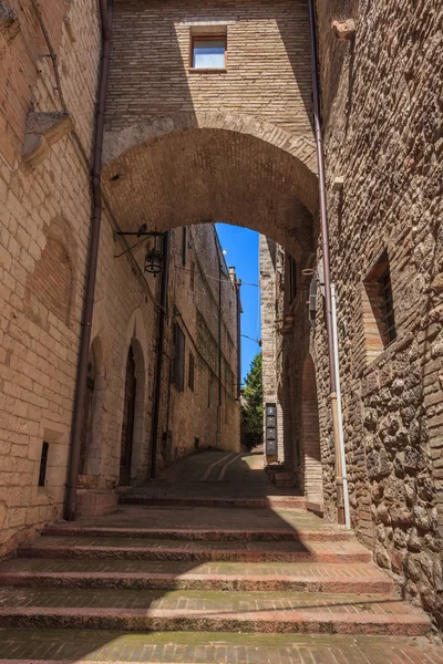 Street, Assisi, Olaszország — Stock Fotó