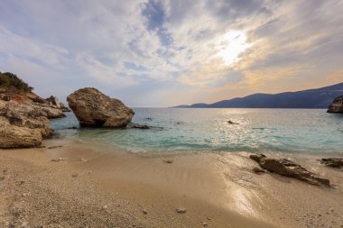Agiofili plaj. Vasiliki, Lefkada