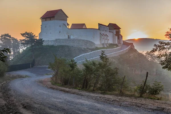 Fortezza di Feldioara. Brasov, Romania — Foto Stock