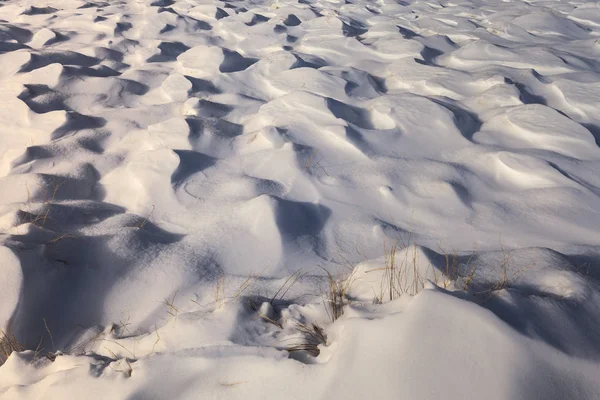 雪の織り目加工の背景 — ストック写真