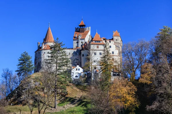 Castello medievale di Bran. Brasov Transilvania, Romania — Foto Stock