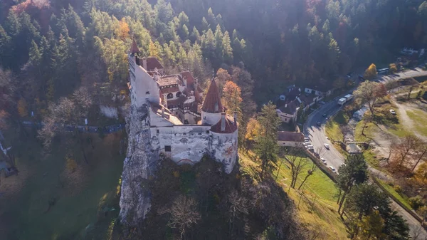 Средневековый замок Бран. Трансильвания Брасов, Румыния — стоковое фото