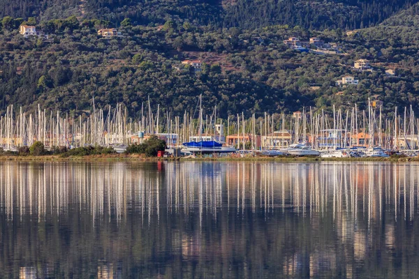 Teknelerden Lefkada, Yunanistan — Stok fotoğraf