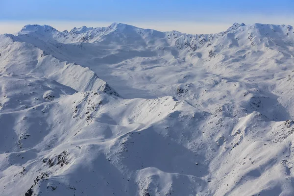 Winterliche Berglandschaft in Österreich — Stockfoto