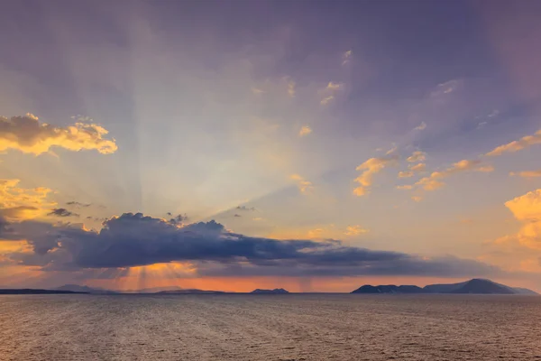 Amanecer en las Islas Jónicas — Foto de Stock