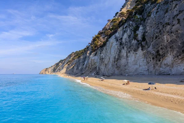 Παραλία Εγκρεμνοί Λευκάδας, Ιόνιο, Ελλάδα — Φωτογραφία Αρχείου