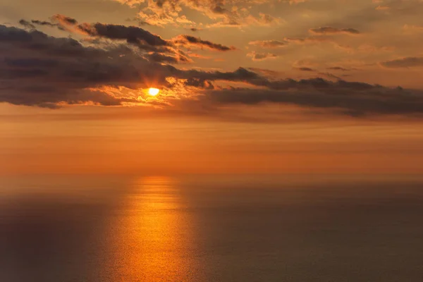 Puesta de sol en el mar —  Fotos de Stock