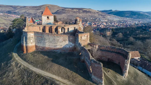 Крепость Слимник. Трансильвания, Румыния — стоковое фото