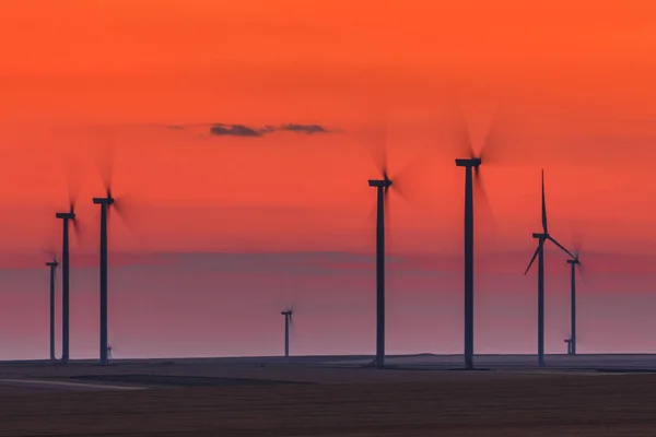 Windkraftanlage — Stockfoto