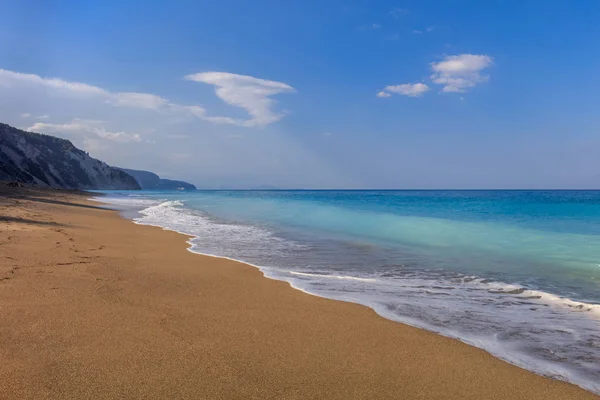 Gialos strand. Lefkada, Griekenland — Stockfoto