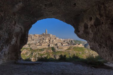 Matera village, İtalya         