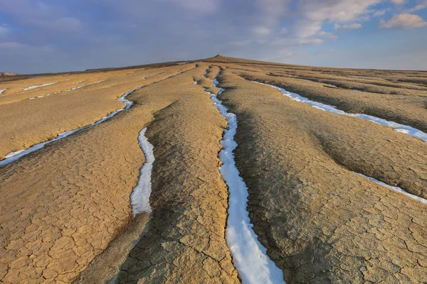 Mud Volcanoes, Romania — Stock Photo, Image