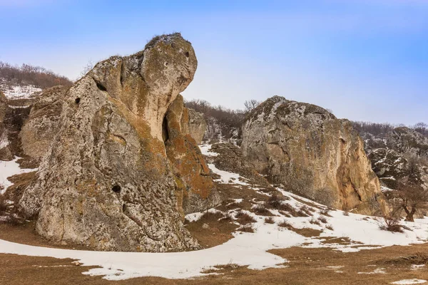 Dobrogea Gorges (Cheile Dobrogei)罗马尼亚 — 图库照片