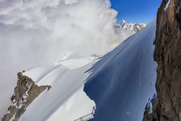 Mont Blanc mountain, France — Stok fotoğraf