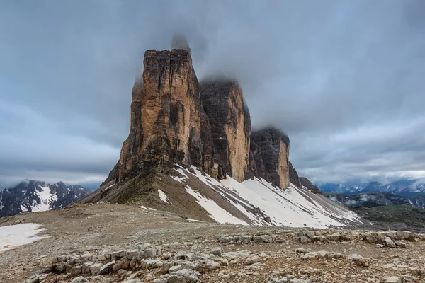 Tre Cime. Dolomite Alps, Italy — Stock Photo, Image