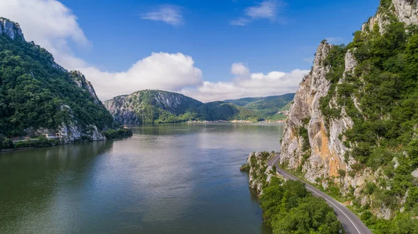 Danube Gorges. Cazanele Mari, Romania — Stock Photo, Image