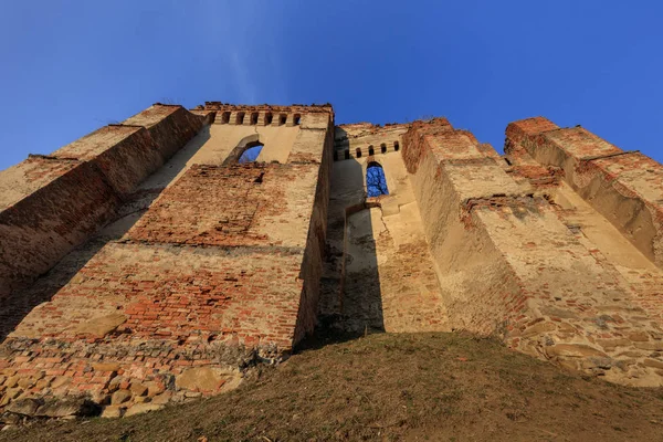 La fortezza Slimnic. Transilvania, Romania — Foto Stock