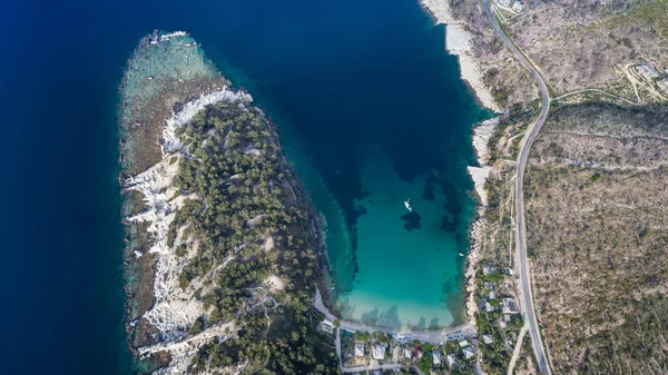 Aldeia Aliki. Thassos Island, Grécia — Fotografia de Stock