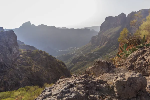 Villaggio Masca. Tenerife, Spagna — Foto Stock