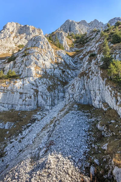 Piatra craiului berg, Rumänien — Stockfoto