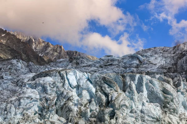 Ледник Аржентьер в Шамони, Франция — стоковое фото