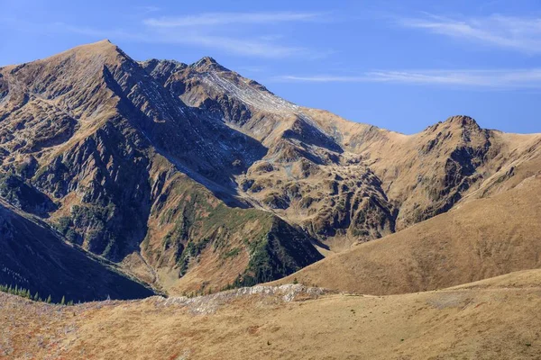 Paisaje Montaña Las Montañas Fagaras Rumania —  Fotos de Stock