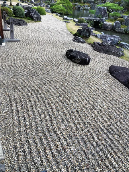 日本の石庭 — ストック写真