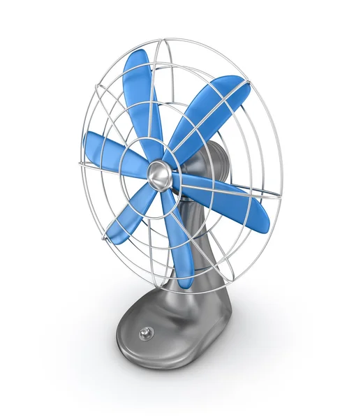 Régi stílusú elektromos ventilátor 3d-leképezés — Stock Fotó