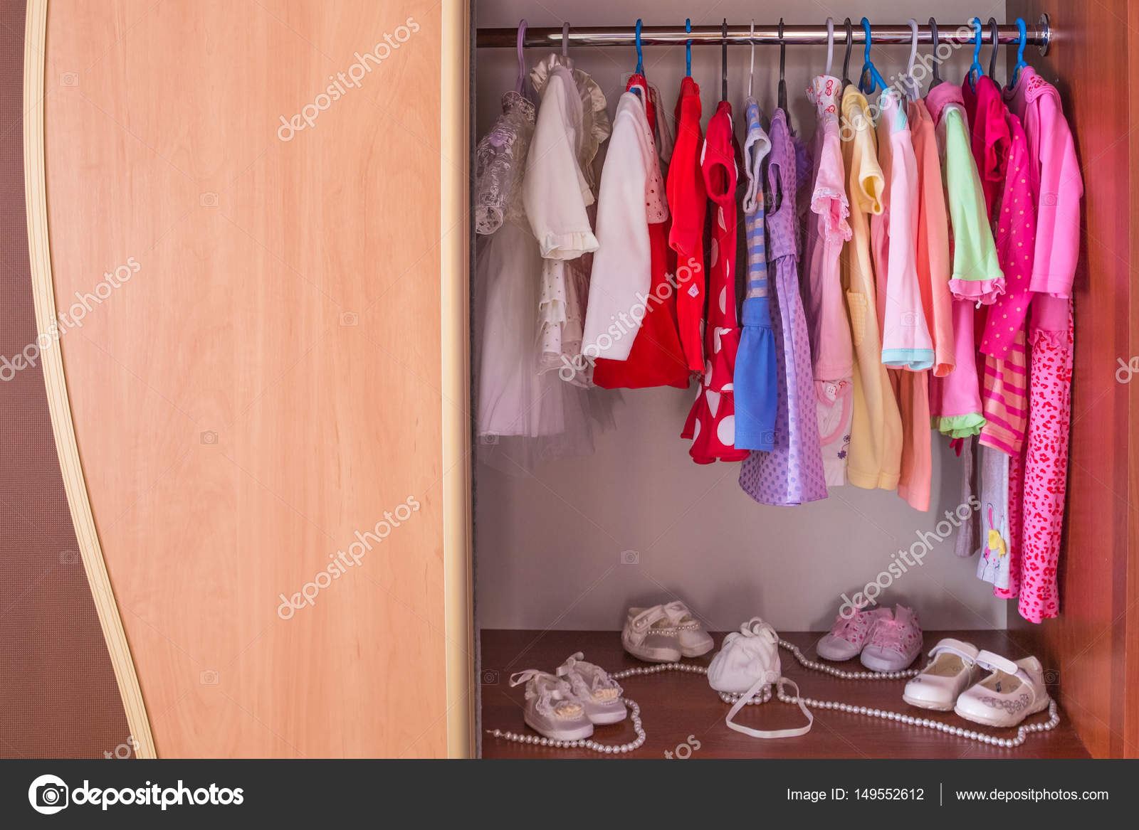 Children S Small Wardrobe Closet Stock Photo C Zayne C 149552612