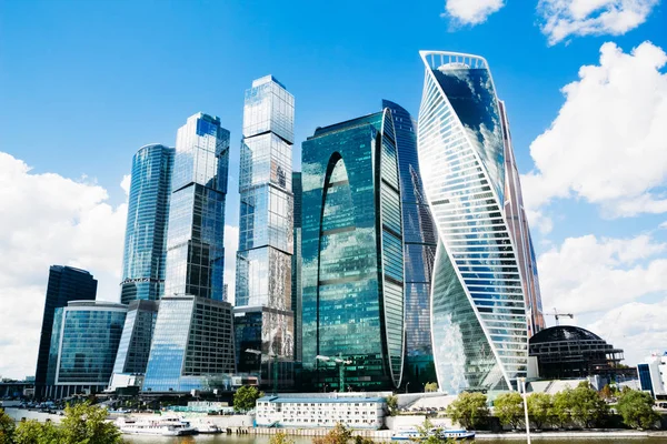 Centro de negocios Moscú City. Rusia — Foto de Stock