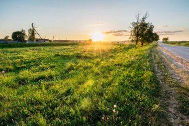 Kırsalda gün batımı