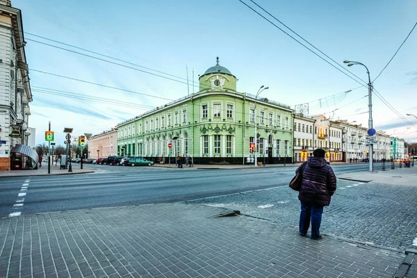 Nationale Bank van de Republiek Belarus in Gomel. Gomel, Belaru — Stockfoto