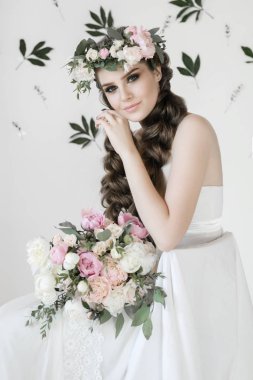 Bir gelin düğün sabahı