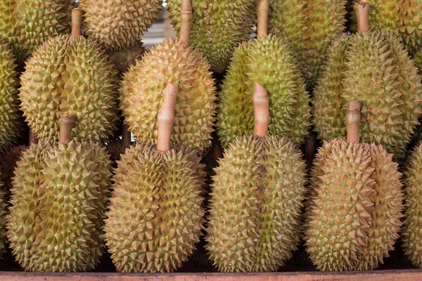 Durian,the fruit in Thailand. tropical fruit delicious, sweet an — Stock Photo, Image