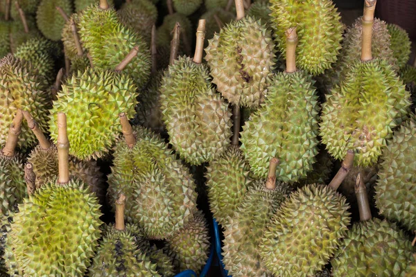 Durian, la fruta en Tailandia. fruta tropical deliciosa, dulce y —  Fotos de Stock