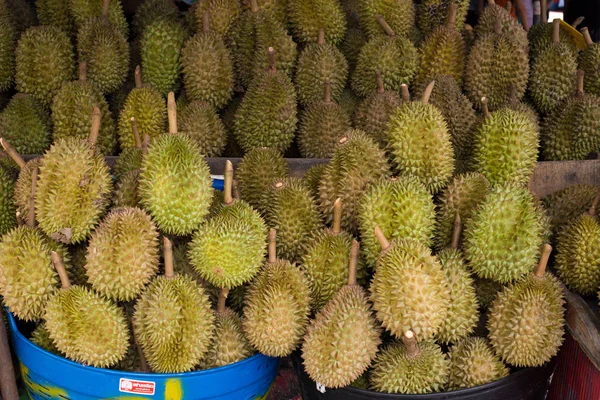 Durian,the fruit in Thailand. tropical fruit delicious, sweet an — Stock Photo, Image