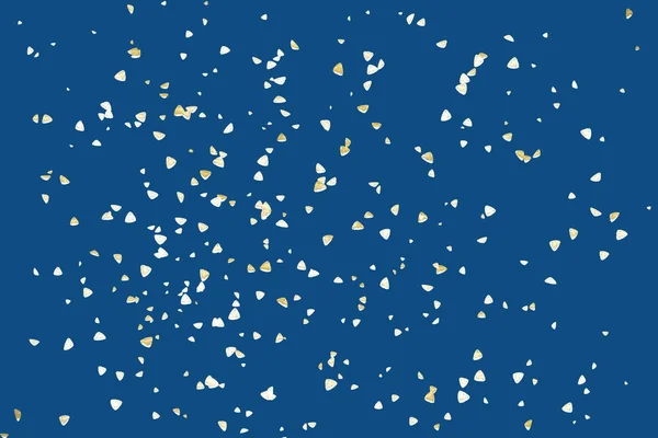 Золоті Конфетті Фоні Тонування Класичному Синьому Кольорі Творчий Дизайн 2020 — стокове фото
