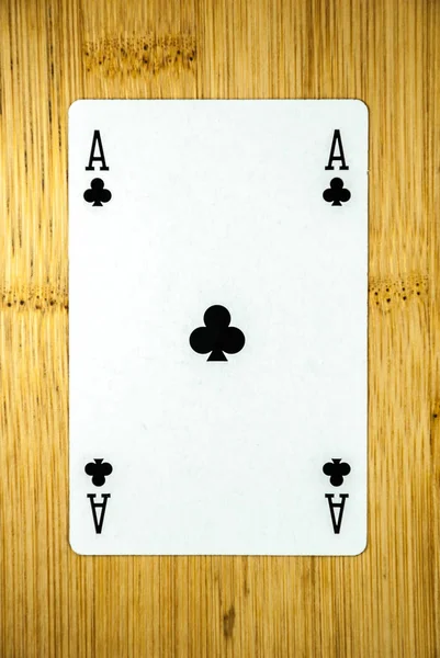Игральные карты - Ace — стоковое фото