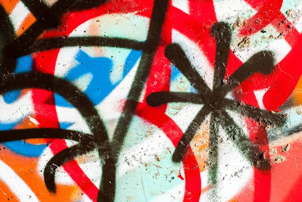 Straatkunst - Graffiti — Stockfoto
