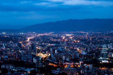 Gece sahne - cityscape