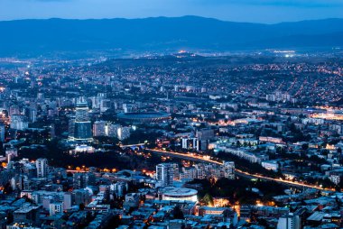 Gece sahne - cityscape