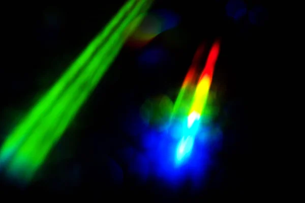 Spectrum Light Colorful Rays Light Dark — Stock Photo, Image