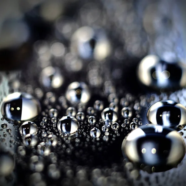 Droplets Water Vivid Colorful Blurry Background Droplets Abstract Colors — 스톡 사진